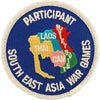 US Military VIETNAM Participant South East Asia War Games (3") Patch Iron On