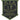Military KIA memorial patch with green border, KIA letters, soldier silhouettes, America Remembers text