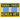 Korea Vet 1950–1953 patch, blue-and-white bars, yellow border