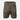 Taiga green tactical-style shorts with elastic waistband and two cargo side pockets