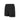 Lightweight utility shorts in black with elastic waistband and side cargo pocket