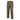 Olive green ripstop flex cargo pants with elastic waistband and flap side pockets.