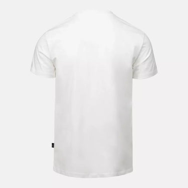 White crewneck T-shirt, plain back
