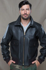 Pre-Order: Cockpit USA G-1 Goatskin Flight Jacket With Removable Collar (7103060213944)