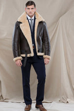 Pre-Order: Cockpit USA British Style RAF Sheepskin Bomber Jacket (7103060246712)