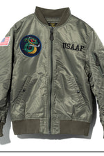 Houston Custom MA-1 F-15 Eagle Embroidery Jacket (7103488065720)