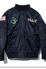 Houston Custom MA-1 F-15 Eagle Embroidery Jacket (7103488065720)