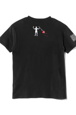 American Spartan Apparel Black Beard Tee