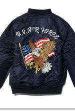 Houston Custom MA-1 USAF Embroidery Jacket (7103488393400)