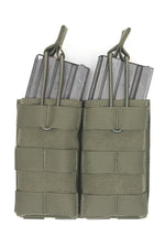 Warrior Assault Double Open M4 5.56mm Magazine/Bungee Retention Pouch