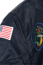 Houston Custom MA-1 F-15 Eagle Embroidery Jacket (7103488065720)