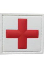 MG Military & Outdoor Medic Cross Patch Hook & Loop