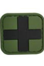 MG Military & Outdoor Medic Cross Patch Hook & Loop