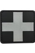 MG Military & Outdoor Medic Cross Patch Hook & Loop