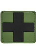 MG Military & Outdoor Medic Cross Patch Hook & Loop