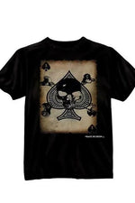 Black Ink Death Card T-Shirt