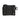 Black MOLLE admin pouch with front organizer panels and two snap buttons