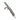 Folding pocket knife with dark handle, open blade and thumb notch, stainless steel