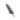 Folding pocket knife with dark handle and partially open blade, stainless steel frame