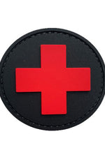 MG Military & Outdoor Medic Cross Patch Hook & Loop