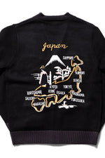 Houston Souvenir Map Cardigan Sweater