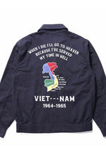 Houston Vietnam Map Ladies Jacket