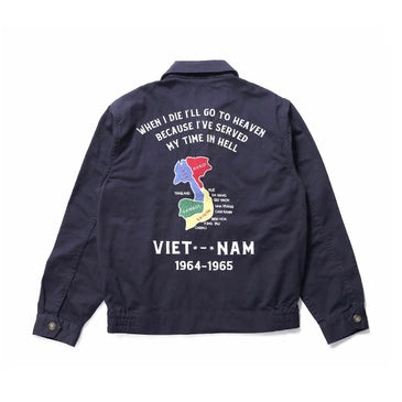 Houston Vietnam Map Ladies Jacket Hong Kong