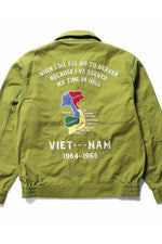 Houston Vietnam Map Ladies Jacket