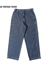 Houston Ladies Slab Denim Fatigue Pants