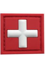 MG Military & Outdoor Medic Cross Patch Hook & Loop