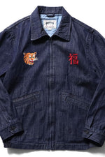 Houston Denim Vietnam Map Jacket