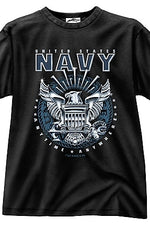 Black Ink Navy Emblem T-Shirt