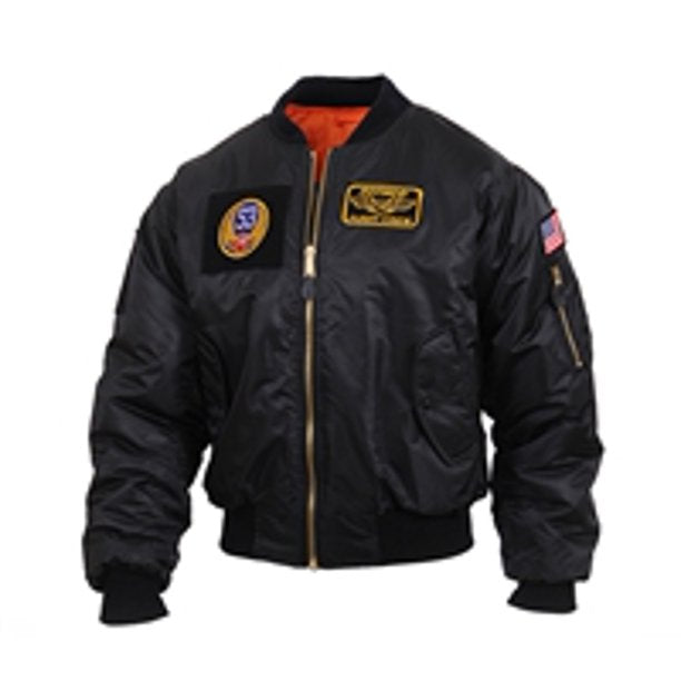 Rothco MA-1 Flight Jacket With Patches