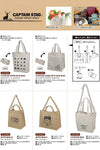 Captain Stag Canvas Takeout Tote Bag (7103052218552)
