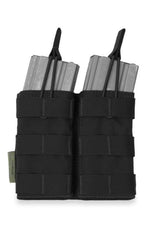 Warrior Assault Double Open M4 5.56mm Magazine/Bungee Retention Pouch