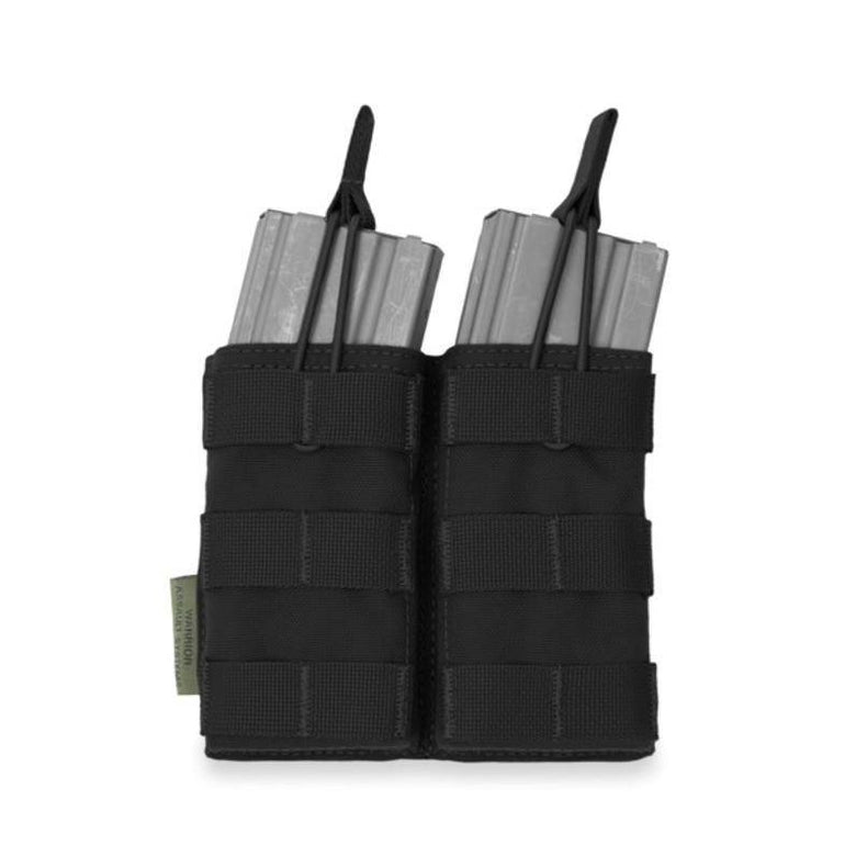 Warrior Assault Double Open M4 5.56mm Magazine/Bungee Retention Pouch