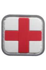 MG Military & Outdoor Medic Cross Patch Hook & Loop