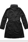 Alpha Industries Ladies Military Trench Coat Black / XS (X-Small) (7099803959480)