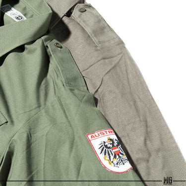 Like New Austrian Army Tropical Combat Shirt Olive Drab / 38 (7102359863480)