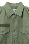 Like New Austrian Army Tropical Combat Shirt Olive Drab / 38 (7102359863480)