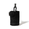 Black single MOLLE magazine pouch with top loop and two-piece front pocket