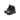 Black tactical boots, 6-inch lace-up with padded collar and rugged tread sole