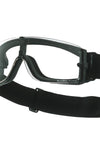 Bolle X800III Tactical Ballistic Goggles Black (7102383325368)