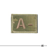 British Army A- Blood Patch MTP Velcro (7102998741176)