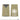 British Army WO1 RSM Rank Slides REME Pair (7103004704952)