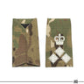 British Army Brigadier Rank Slides Ivory/MTP Pair (7103005524152)