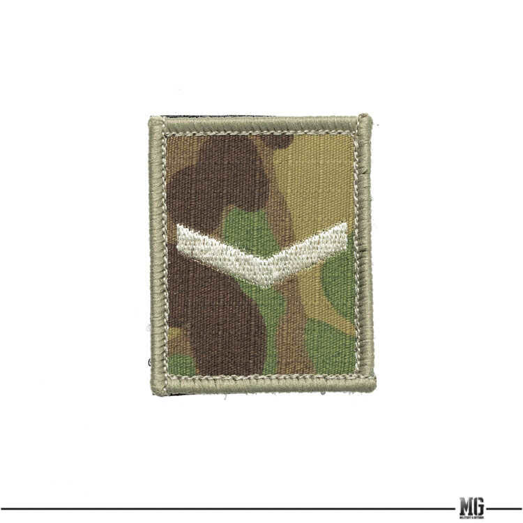 British Army Lance Corporal Patch Ivory/MTP Velcro – Hong Kong MG ...