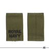 British Royal Navy Able Rate Rank Slides Black/OD Pair (7103026856120)