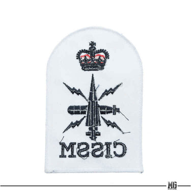 British Royal Navy Chief Petty Officer Communication Information Submarine Qualification Badge Large White (7103027445944)