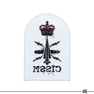 British Royal Navy Chief Petty Officer Communication Information Submarine Qualification Badge Medium White (7103027478712)